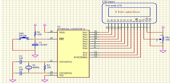 Ht48r06a 1 схема включения